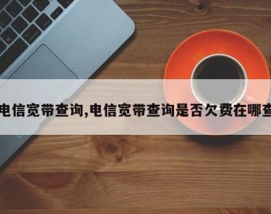 电信宽带查询,电信宽带查询是否欠费在哪查